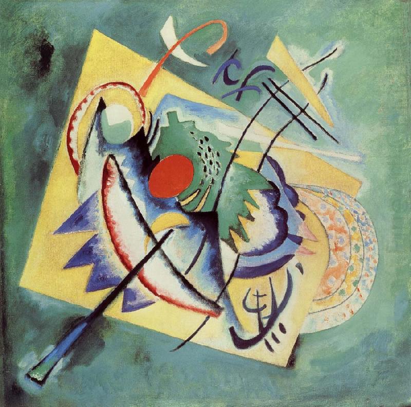 Voros ovalis, Wassily Kandinsky